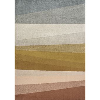 Prism Geometric Striped Area Rug