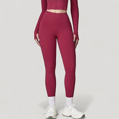 Women's High Waist Compression Leggings with Seamless Fit and Sculpting Stretch Fabric