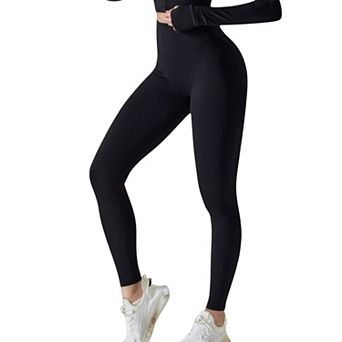 Women's High Waist Compression Leggings with Seamless Fit and Sculpting Stretch Fabric