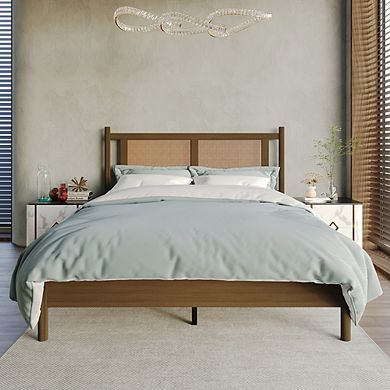 Wooden Platform Bed