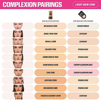 Easy Bake Loose Powder Brightening + Correcting Duo