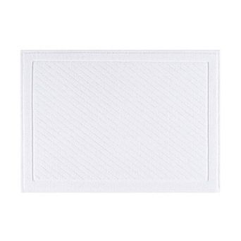Host & Home Cotton Bath Rug 17x24 Almond Milk