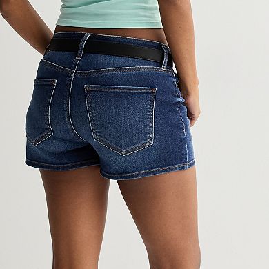 Juniors' SO® High Rise Denim Shorts