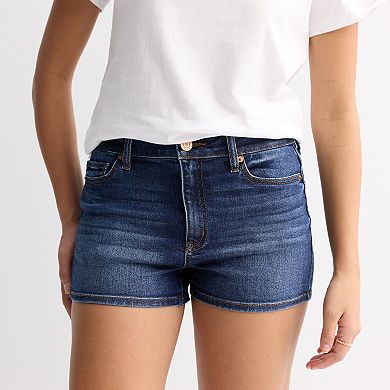 Juniors' SO® High Rise Denim Shorts