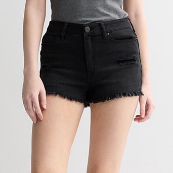 Juniors' SO® High Rise Denim Shorts