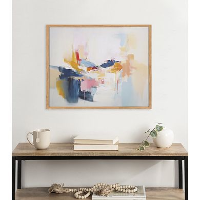 Gallery Elegant Coastal Beach Abstract Print by The Creative Bunch Studio