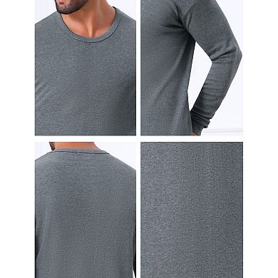 Men's 2-piece Long Underwear Set Top and Bottom