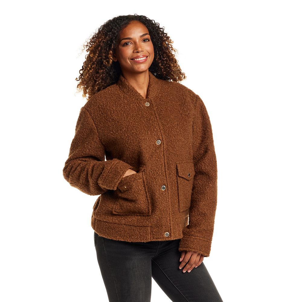 Boucle Shirt Jacket