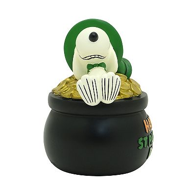 Celebrate Together™ Peanuts Snoopy & Woodstock "Happy St. Patrick's Day" Pot of Gold Resin Table Decor