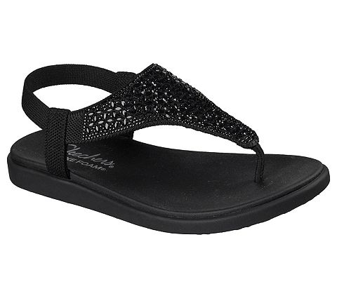 Женские сандалии Skechers Hooded Geo Embellished Women's Knit Slingback Sandals