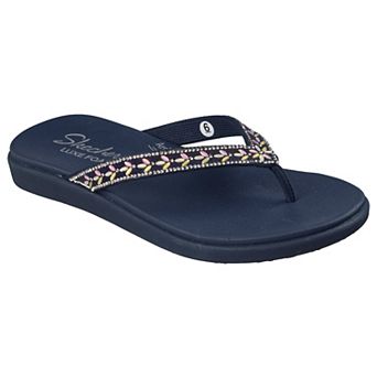 Skechers® Meditation Luxe Classic Romance Women's Cushioned Flip Flop Sandals