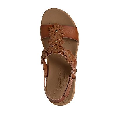 Skechers® Beverlee 2.0 Women's Wedge Slip-On Floral Sandals