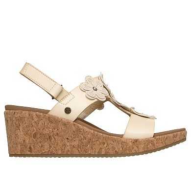 Skechers® Beverlee 2.0 Women's Wedge Slip-On Floral Sandals