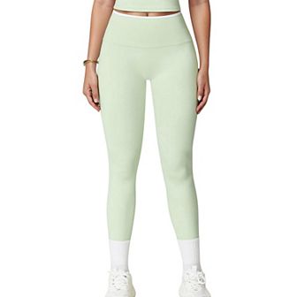 Women's High Waist Seamless Leggings with Tummy Control and Sculpting Fit