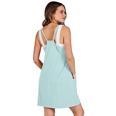 workout dress for women Alove Square Neck With Shorts Athletic Dress in shorts and removable bra for full coverage Sports Cherry mini workout dress -