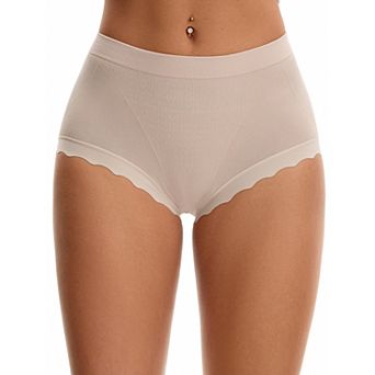 Women's High Waisted Underpantys Breathable Tummy Control Briefs