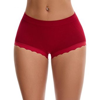 Women's High Waisted Underpantys Breathable Tummy Control Briefs