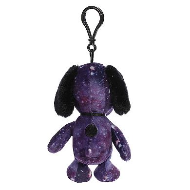 Aurora Mini Purple Peanuts 5" Spaced Out Snoopy Clip-On Adorable Stuffed Animal