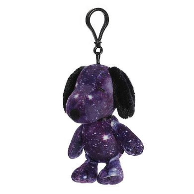 Aurora Mini Purple Peanuts 5" Spaced Out Snoopy Clip-On Adorable Stuffed Animal