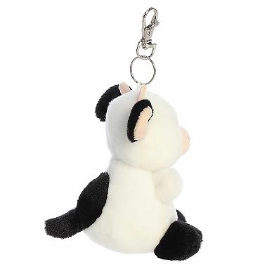Aurora Mini White Adorable Clip-On 4" Sweetie Cow Palm Pals