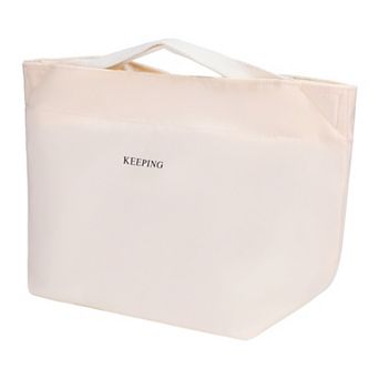 Insulated Bag, Lunch Bag, Cute Tote Bag Lunch Box Large Capacity, Reusable Cooler Bag 8.7*5.5*8.7in