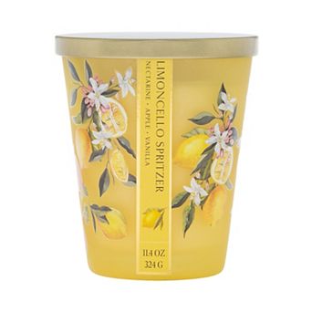 Sonoma Goods For Life® Limoncello Spritzer 11.4-oz. Printed Vase Candle