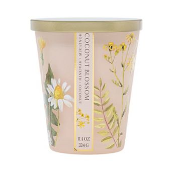 Sonoma Goods For Life® Coconut Blossom Printed Candle 11.4-oz. Jar