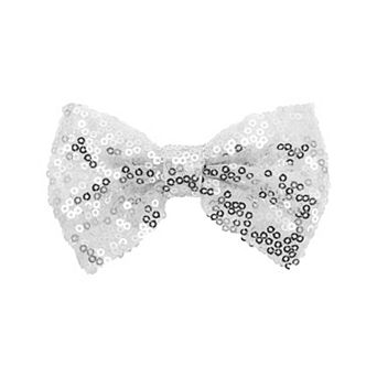 Elegant Sequins Bow Hair Clip 1 pc