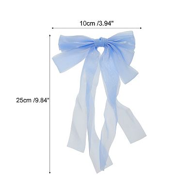 Elegant Ribbon Bow Hair Clips Hairdo Clip 1 Pc