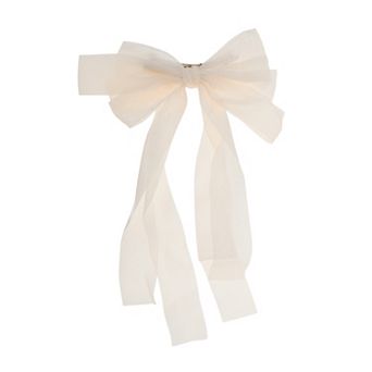 Elegant Ribbon Bow Hair Clips Hairdo Clip 1 pc