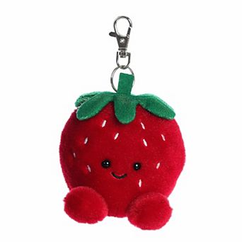 Aurora Mini Red Adorable Clip-On 4" Juicy Strawberry Palm Pals