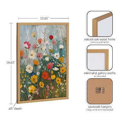 Gallery Boho Wildflower Garden Print by The Creative Bunch Studio