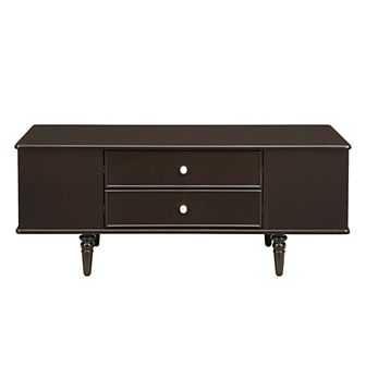 Merax Modern Rectangle Coffee Table with Four Drawers