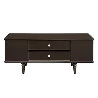 Merax Modern Rectangle Coffee Table with Four Drawers