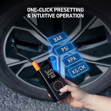 AstroAI L7 Mini Tire Inflator Cordless Air Compressor 150 PSI Tire Pump