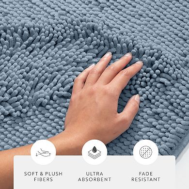 Home Collection Ultra Soft Chenille Bath Mat