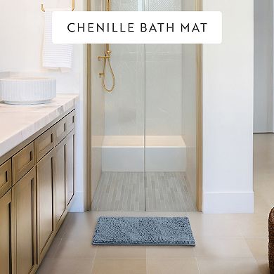 Home Collection Ultra Soft Chenille Bath Mat