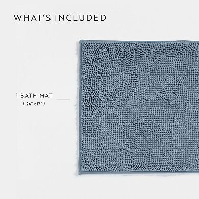 Home Collection Ultra Soft Chenille Bath Mat