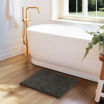 Home Collection Ultra Soft Chenille Bath Mat