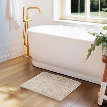 Home Collection Ultra Soft Chenille Bath Mat
