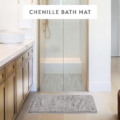 Home Collection Ultra Soft Chenille Bath Mat