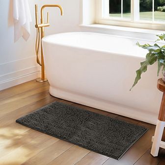 Home Collection Ultra Soft Chenille Bath Mat