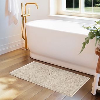 Home Collection Ultra Soft Chenille Bath Mat