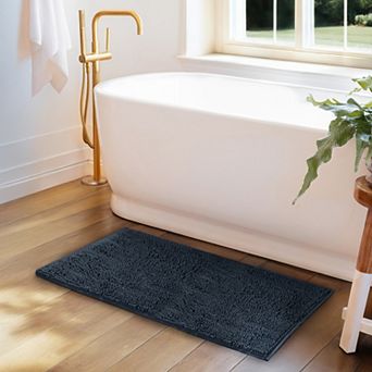 Home Collection Ultra Soft Chenille Bath Mat