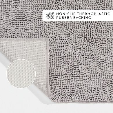 Home Collection 2-pc. Ultra Soft Chenille Bath Mat Set