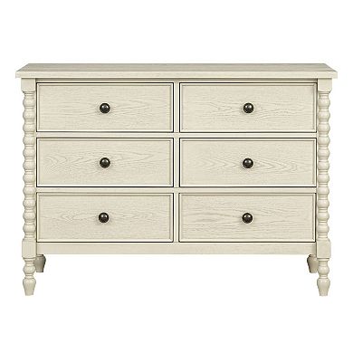 Madison Park Signature Beckett 6-Drawer Wood Dresser 46-Inch