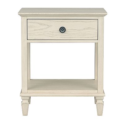 Madison Park Signature Victoria One-Drawer Nightstand with Shelf