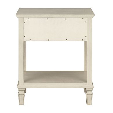 Madison Park Signature Victoria One-Drawer Nightstand with Shelf