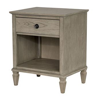 Madison Park Signature Victoria One-Drawer Nightstand with Shelf