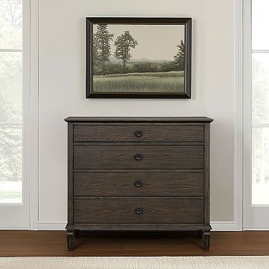 Madison Park Signature Victoria 4-Drawer Wood Dresser 40 Inches